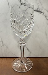WATERFORD POWERSCOURT CLARET WINE Crystal GOBLET 7 1/8 IN Excellent
