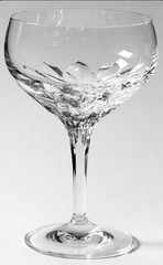 Set 4 Nachtmann DIAMANT Gorham DIAMOND-CLEAR Crystal Champagne 5 3/4″ EXCELLENT
