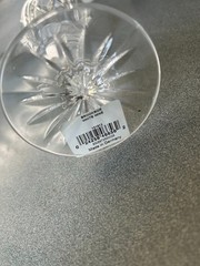 NWT FOUR (4) MARQUIS WATERFORD «BROOKSIDE» WHITE WINE CRYSTAL GLASSES GERMANY 8″