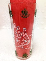 2 VTG Deus Major Columna Glasses NATIVE AMERICANS Colonial Ships ORCHESTRA Dance