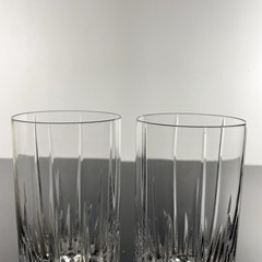 Pair of Mikasa Crystal Arctic Lights Highball Glasses 5 1/4″