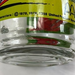 Garfield Characters Cartoon Clear Drink Glass1980 McDonald Jim Davis USA