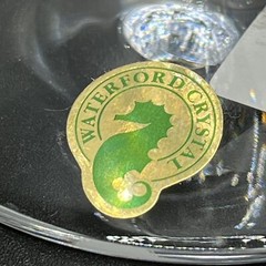 Waterford Lead Crystal Iced Beverage Glass Siren 8 3/8”(H) 12oz Footed Single