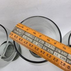 1960s Federal Glass Sundown Smoke Gray Pedestal Beer Glasses – Set of 4