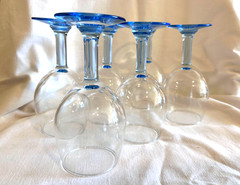 Set of 6 Optic classic Wine Glass 6.375″ high 10OZ