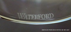 Waterford Crystal Ballet Ribbon Essence White Wine Glasses (pair) 9 1/2 in. tal