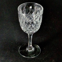 WEBB THOMAS NORMANDY SHERRY GLASSES, Cut Crystal, 4 3/4″, 3 Oz, ENGLAND, 4PCS