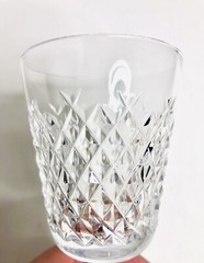 WATERFORD Crystal ALANA PATTERN 4 oz Dessert Wine 5 3/4”H 2.5/8”D Clear Glass