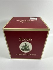 Spode Christmas Tree Stemmed Wine Glasses 13 ozs w/ Original Box – Set of 4