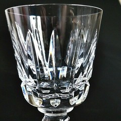 ATLANTIS LISBON WATER GLASS, Cut Lead Crystal, 6 3/4″, 10 oz, Made in PORTUGAL