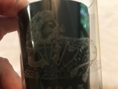 1915 J. W. Wisa, At Zije Ceskavlast Vintage Thin Acid Etched Glass