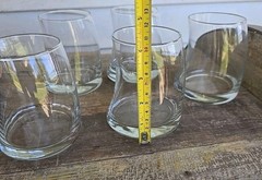 Set 5 Libbey BRAVURA Double Old Fashioned Rocks Glasses 12 oz Weighted Bottoms