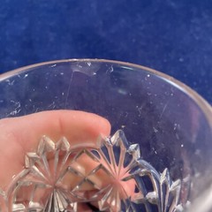 EAPG Co-operative Flint Fickle Glass Block aka Sheaf & Block Tumbler 1892