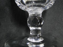 Waterford Crystal Colleen, Short Stem, Thumbprints: Water Goblet (s), 5 1/4″