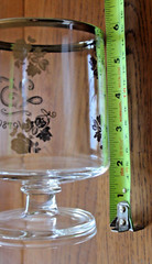 25th Anniversay Silver Trimmed Boomba Large Drinking Glass
