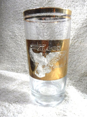 Vintage 1986 Falcon Coal Mining Safety Third Quarter Tumbler Glass
