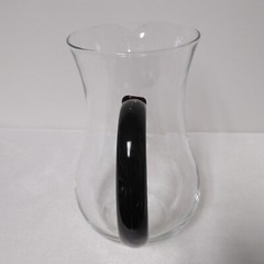 Black Handle Clear Pitcher – Domino Signature Cristal D’Arques-Durand Luminarc