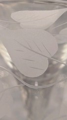 Tiffin-Franciscan Etched Crystal Wine Glasses,Set Of 2, 7¾»Great Wedding Gift!