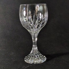 BACCARAT MASSENA BORDEAUX WINE GLASS, Cut Crystal, 5 7/8″, 8 Oz, Made In FRANCE
