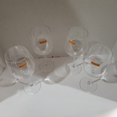Set of 4 Nachtmann Vivendi Large Bordeaux Glasses 9 7/8”