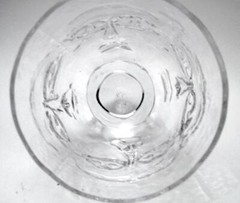 ERIK HOGLUND KOSTA BODA FACES CHALICE GOBLET MID CENTURY SWEDISH ART GLASS 3