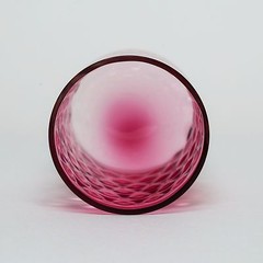 Pink Optic Inverted Thumbprint Small Dots 3 11/16″ #7