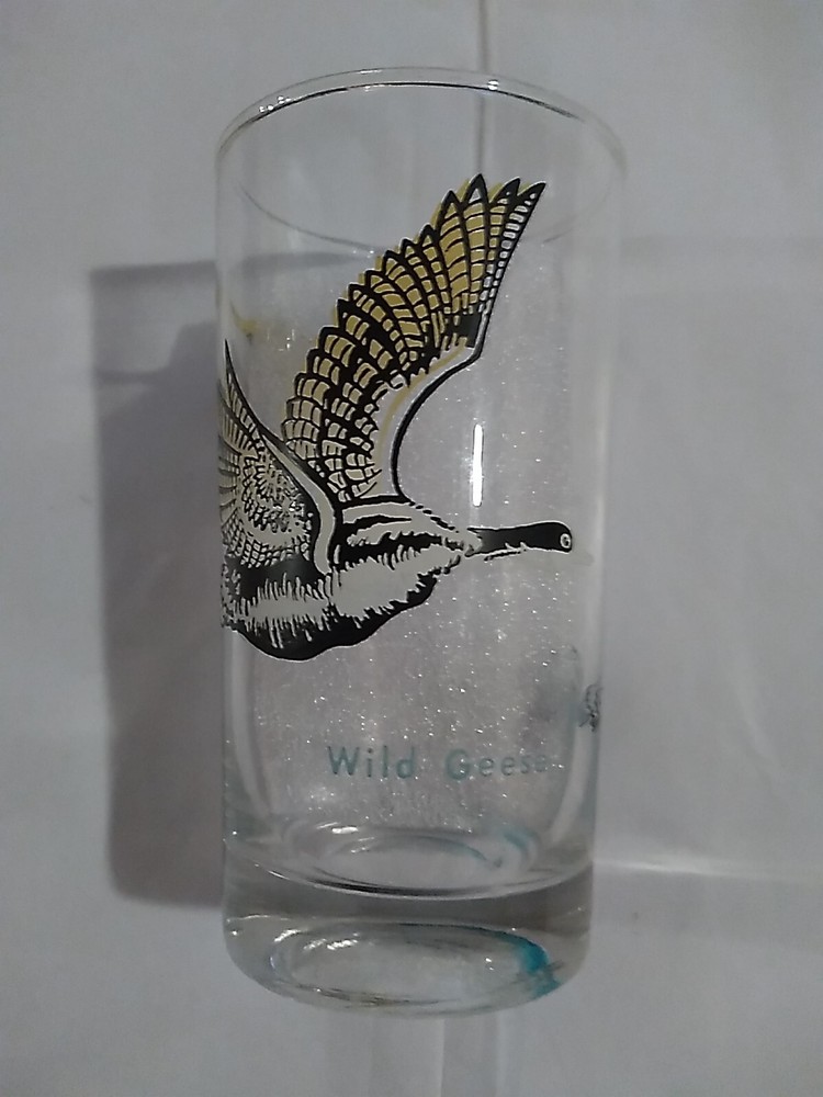 Wild Geese Collector Drinking Glass Boscul Peanut Butter