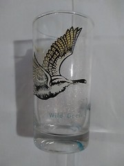 Wild Geese Collector Drinking Glass Boscul Peanut Butter