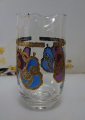 Georges Briard Signed Mid-Century Apple and Pear Pageant Martini Pitcher