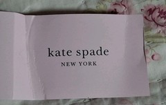 Kate Spade New York Lenox Larabee Crystal Flutes White Polka Dots Box & Insert
