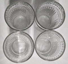 Set of 4 Libbey Radiant 15oz Flat Iced Tea Highball Tumbler Glasses 6-1/8″
