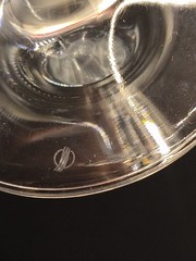 Oneida/Schott Zwiesel YORK White Wine Glass Fine Cross Cut Crystal 7.75″ Signed