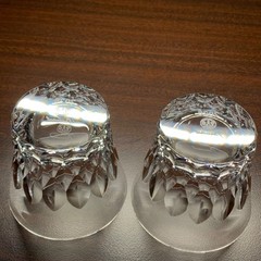 Baccarat Dahlia Tumbler 2026 Pair set Crystal Rock Glass with Box Japan New