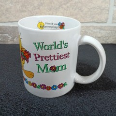 Tweety Bird «World’s Prettiest Mom» Mug Looney Tunes Warner Bros 2000