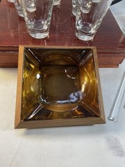 14 Piece “MAD MEN” Esque VTG Bar Accessories, 7 MCM High Ball 9oz Glasses, Etc..