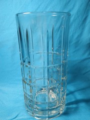 Tartan (Manchester) Clear Flat Bottom Iced Tea Glass by Anchor Hocking U.S.A.