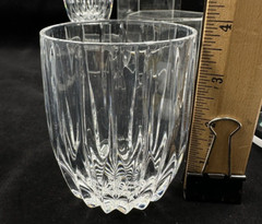 Mikasa Park Lane Double Old Fashioned Glasses 8 Oz Pair (2) 3-7/8″