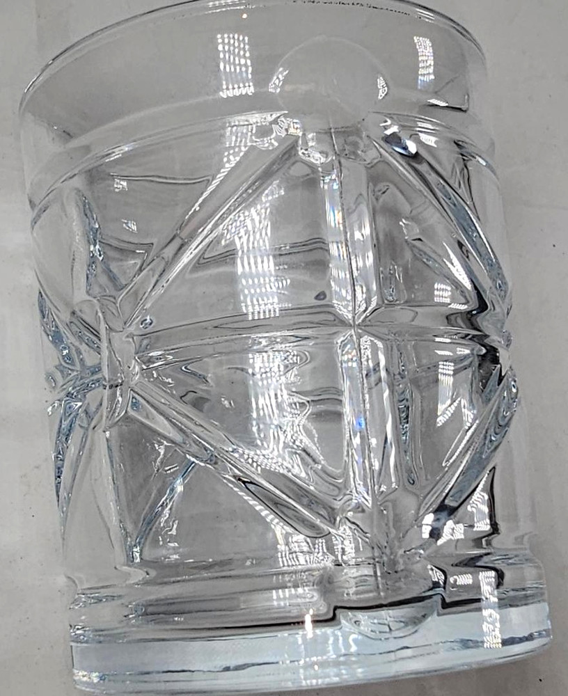 Ralph Lauren Style Double Old Fashioned Rocks Whiskey Glass 8 ounces 4″ tall