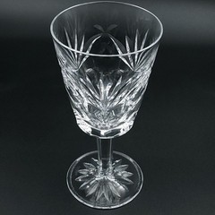 Waterford Ashling Crystal Water Goblet 6 7/8 in 8 oz Signed One Glass Vintage