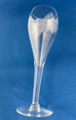 Princess House Heritage Pattern Champagne Tulip Single Glass