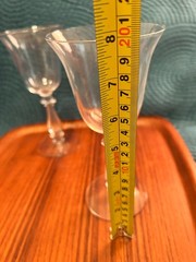 Cambridge Glass Regency Harp Stradivari Clear Water Goblet -2
