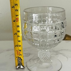 Victorian Clear Water Goblet by Heisey