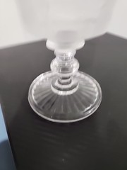 LG WRIGHT GLASS WESTWARD HO SPOONER/SPOON HOLDER 6 1/2″