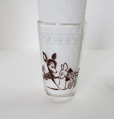 Vintage 5 Kraft Juice Glasses Swanky Swigs Kiddie Cup Green Brown Orange