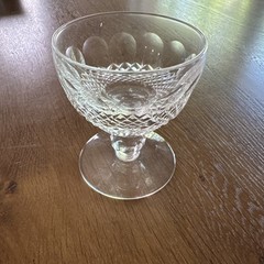 Waterford Colleen 3-5/8″ T Liquor Cocktail Footed Dessert Short Cut Stem