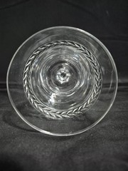 VINTAGE LIBBEY ROCK SHARPE JEFFERSON CRYSTAL WATER GOBLET SET OF 3