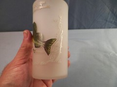Gay Fad Wisconsin Sportsman Paradise Souvenir Frosted Tumbler Walleye