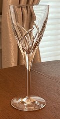 Waterford Crystal Merrill pattern, 8 3/4” Water Wine Goblet 8 ozs. Mint