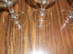 8 Spode Christmas Tree Stem Glasses (Please read description)