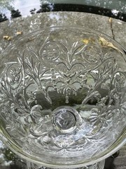 Set Of 8 Webb England Rock Crystal Cut Glass Port Wine Stems C 1900